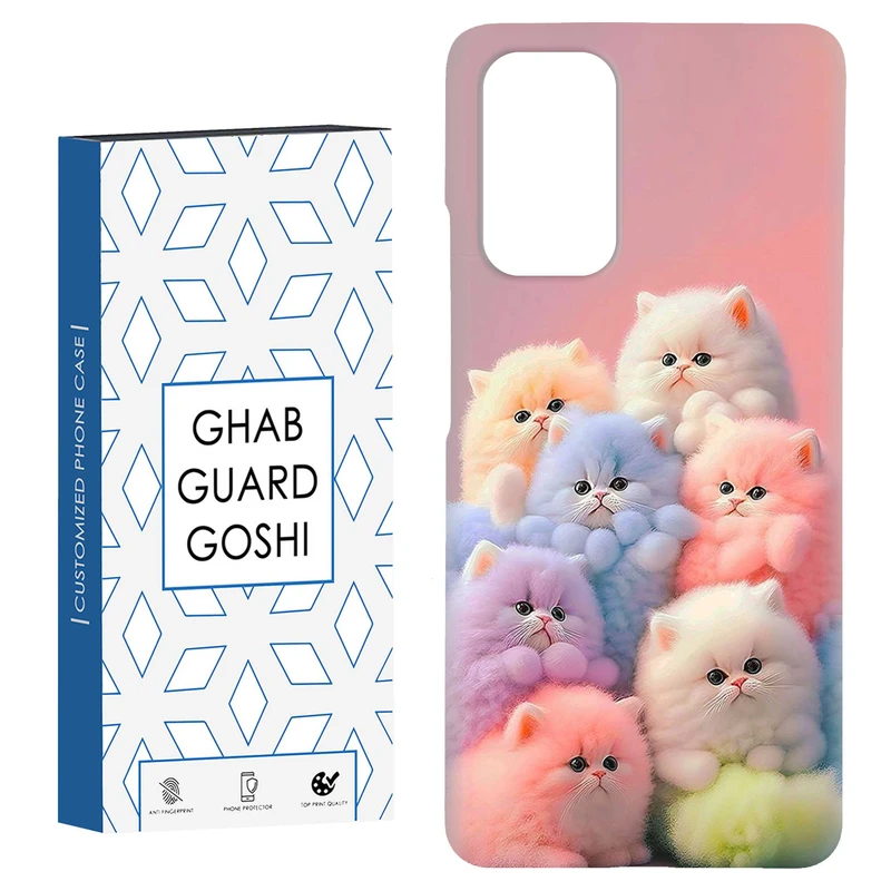 کاور قاب گارد گوشی طرح پیشی کد Dimo-361 مناسب برای گوشی موبایل شیائومی Redmi Note 9 4G / Redmi 9T
