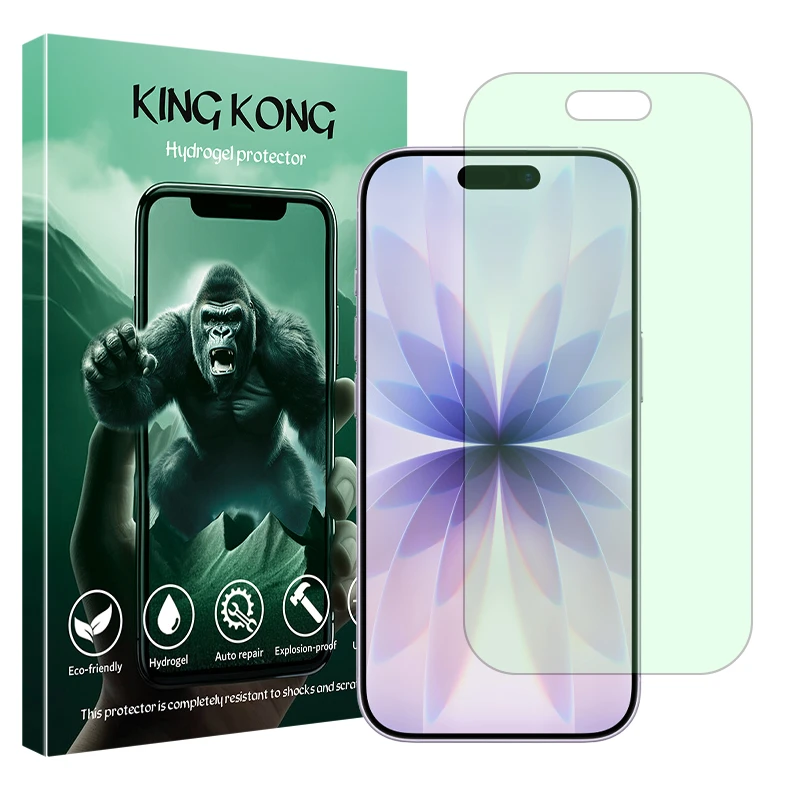 محافظ صفحه نمایش گرین لایت کینگ کونگ مدل Eye Care مناسب برای گوشی موبایل اپل iPhone 17