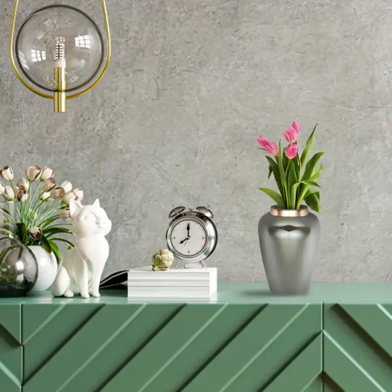 گلدان شیشه ای مدل دکوری 1