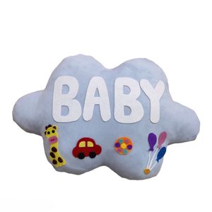 آویز تخت کودک مدل ابری طرح BABY