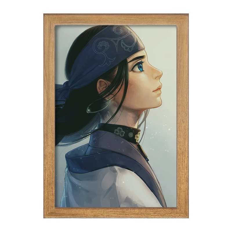 تابلو خندالو مدل اسیرپا انیمه کامویی طلایی Golden Kamuy کد 23737