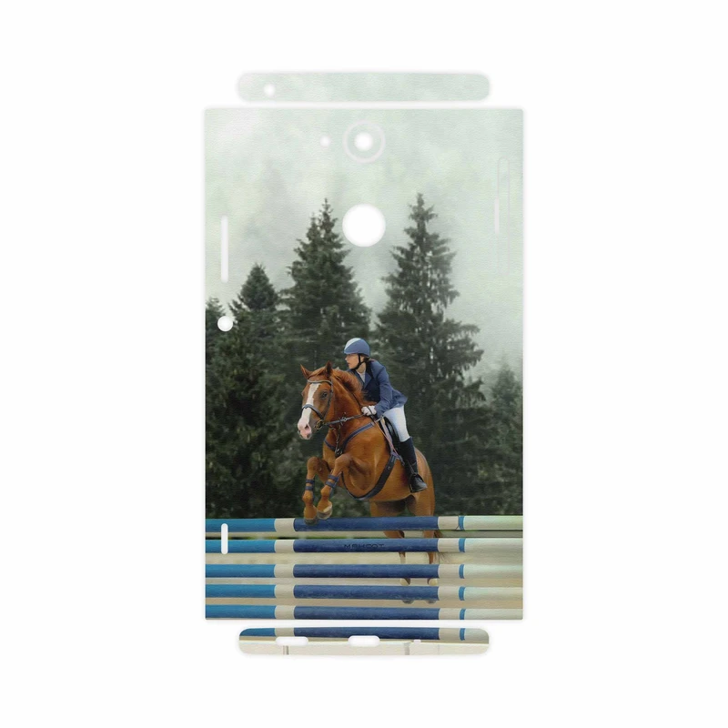 برچسب پوششی ماهوت مدل Equestrianism-FullSkin مناسب برای گوشی موبایل سونی Xperia XA2
