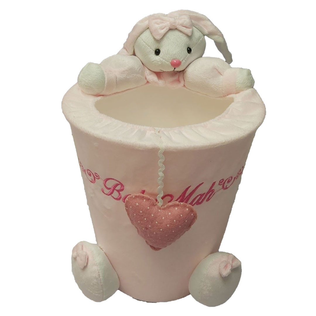 ست سطل و جادستمال کاغذی اتاق کودک  مدل خرگوش