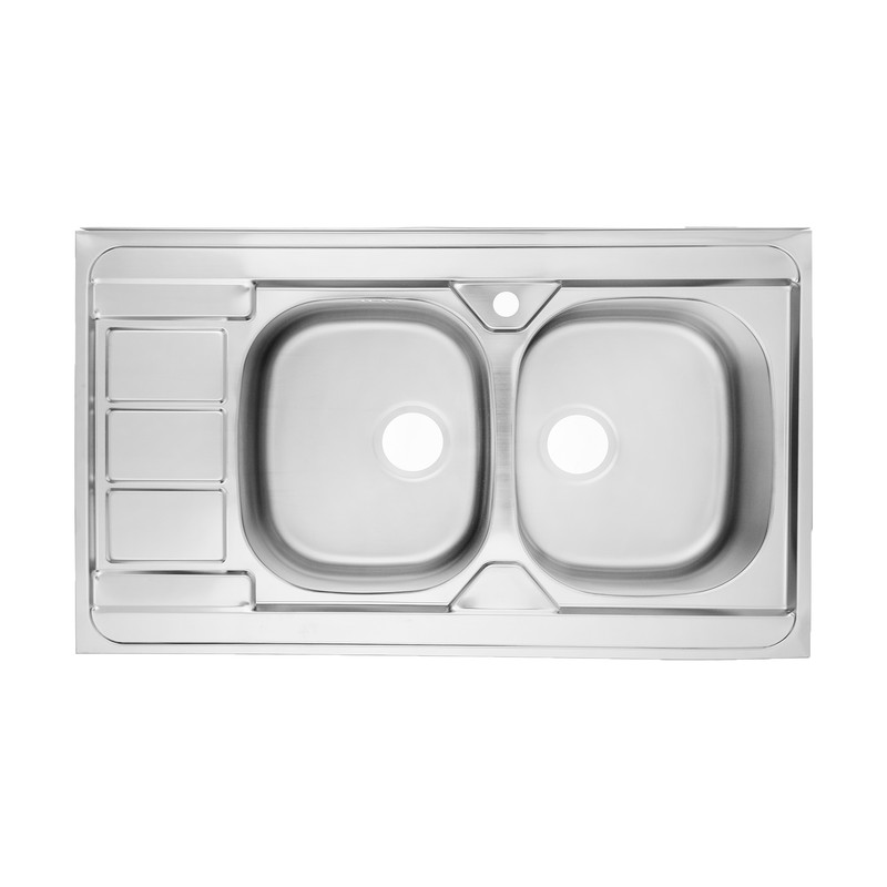 سینک ظرفشویی پرنیان استیل مدل PS 1217 توکار