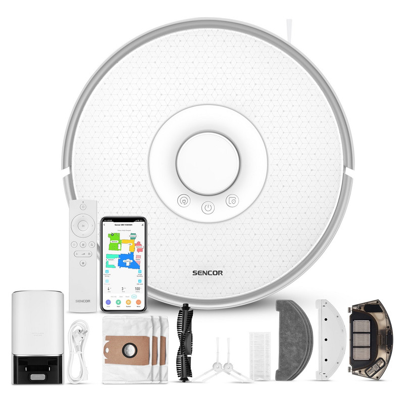 جاروبرقی رباتیک سنکور مدل SRV9385WH