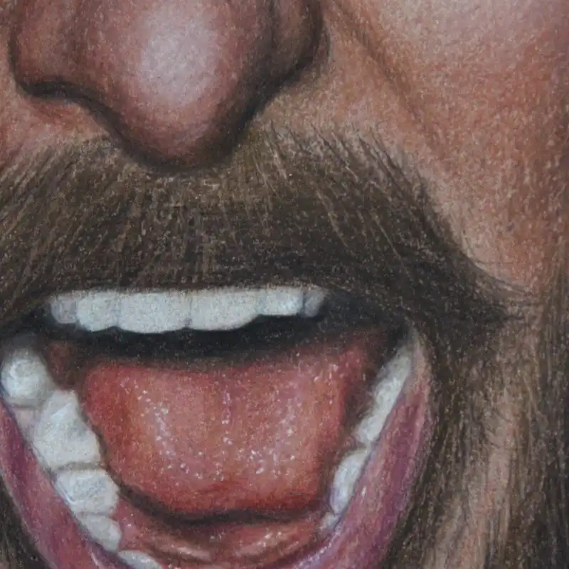 نقاشی مداد رنگی مدل کریستین بیل کد 01