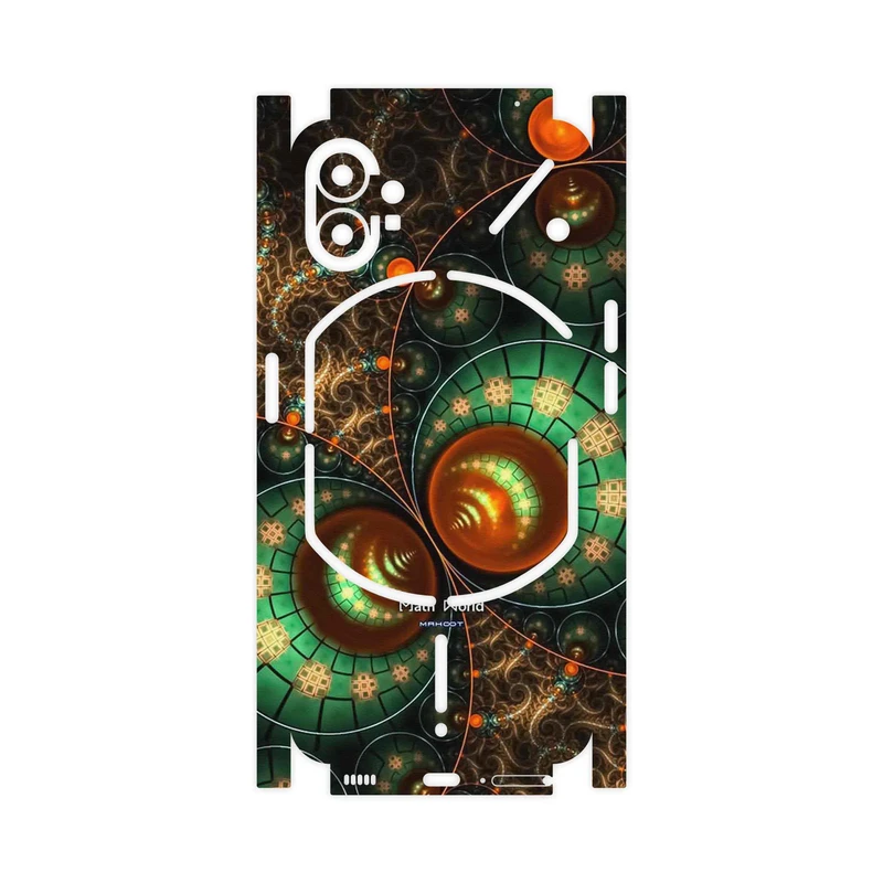 برچسب پوششی ماهوت مدل Mathematical Geometric Shape 3-FullSkin مناسب برای گوشی موبایل ناتینگ Phone 1