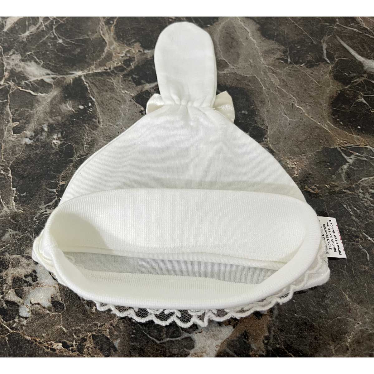 ست کلاه و دستکش و پاپوش نوزادی مادرکر مدل شیپوری BABY FLY -  - 2