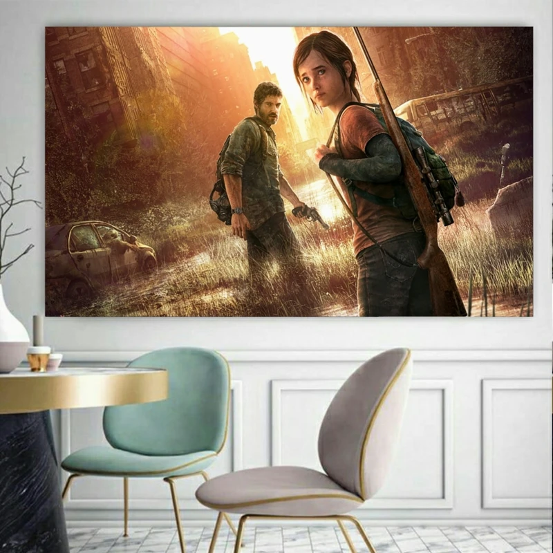 تابلو بوم طرح THE LAST OF US مدل SDB2516