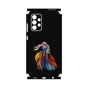 MAHOOT Rainbow Hair Digital Art-FullSkin Cover Sticker for Samsung Galaxy A52 4G