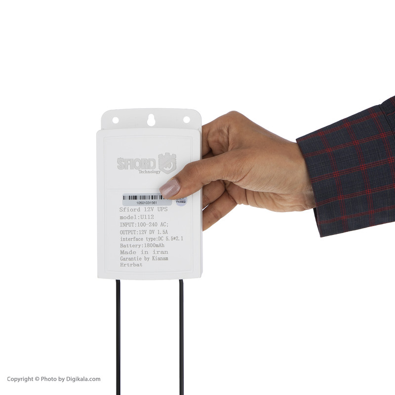 قیمت و خرید یو پی اس دوربین مداربسته اسفیورد مدل U112 ظرفیت 12 ولت آمپر