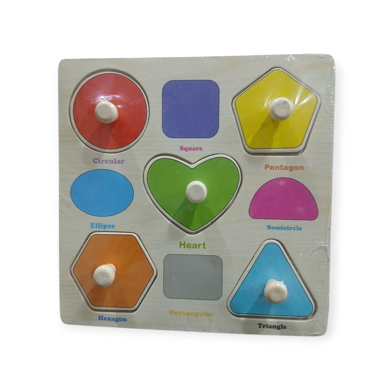 پازل آموزشی مدل اشکال هندسی