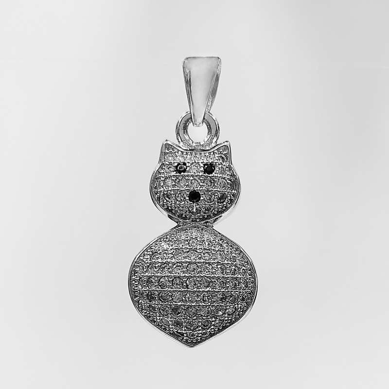 آویز گردنبند نقره زنانه مدل NG2205 آویز گردنبند نقره زنانه مدل NG2205