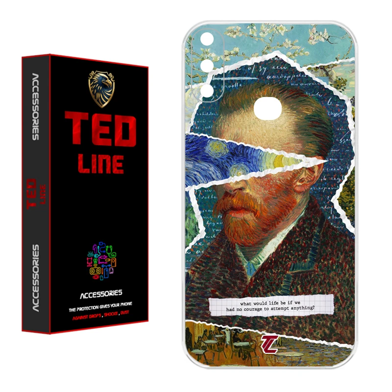 کاور تد لاین طرح ونگوگ کد 1115 مناسب برای گوشی موبایل سامسونگ Galaxy A10S