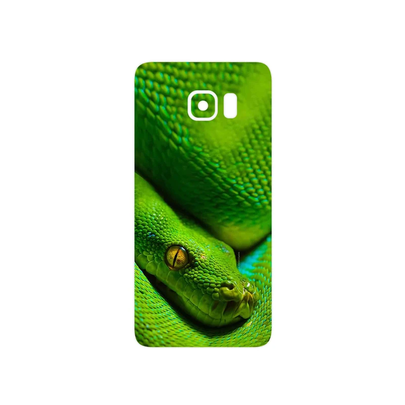 برچسب پوششی ماهوت مدل Snake مناسب برای گوشی موبایل سامسونگ Galaxy S6 Edge