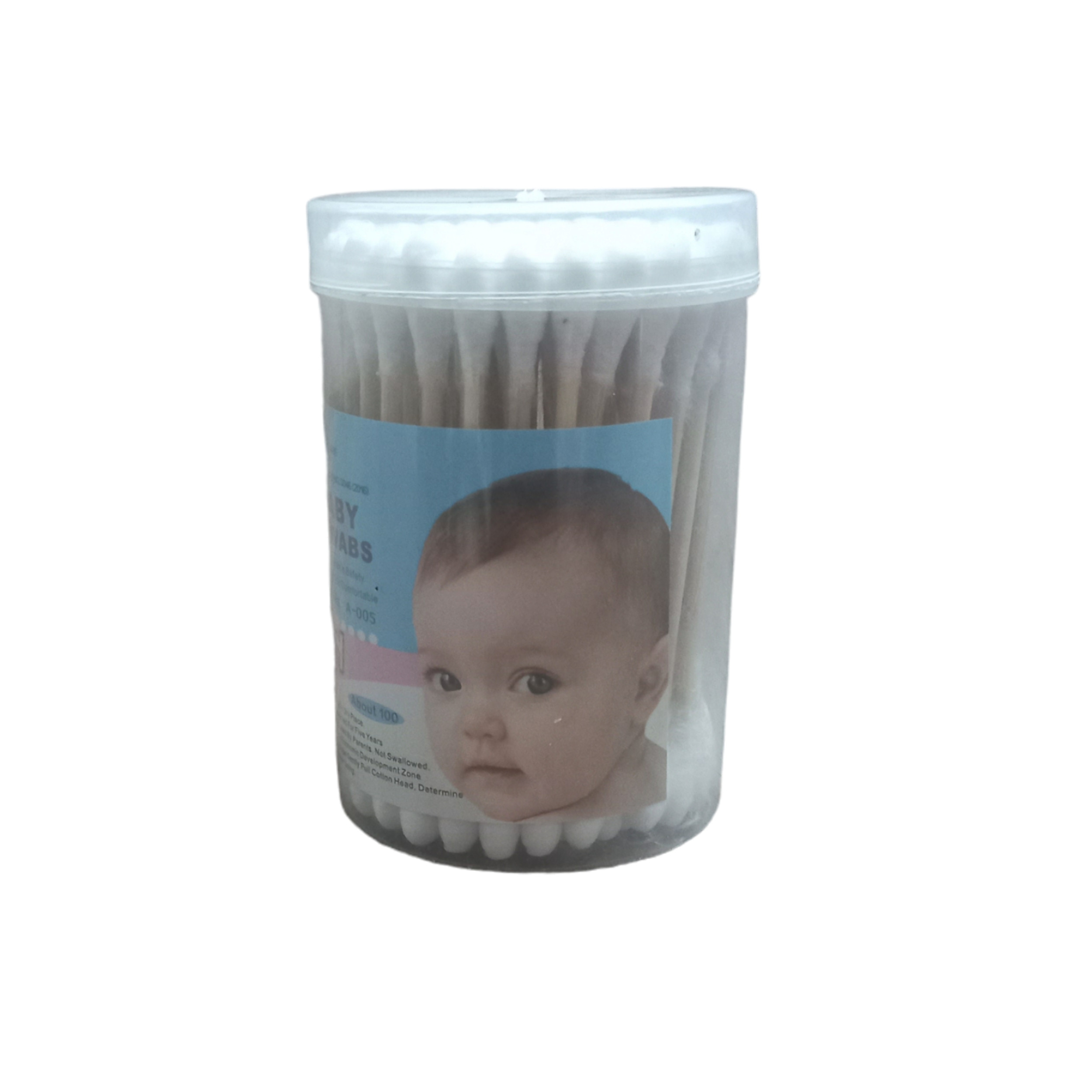 گوش پاک کن کودک هلو بیبی مدل Normal بسته 100 عددی