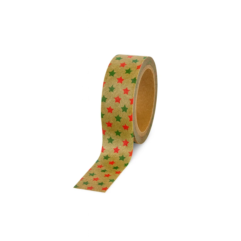 چسب کاغذی مدل واشی ستاره کد NO.1 عرض 2 سانتی متر