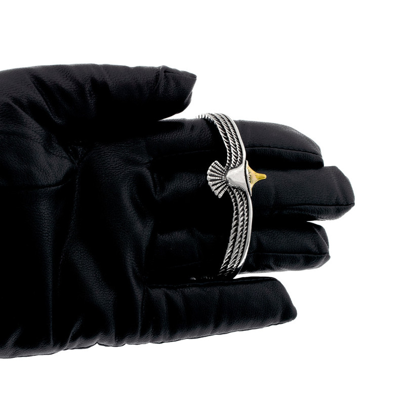 دستبند مردانه برانت طرح عقاب