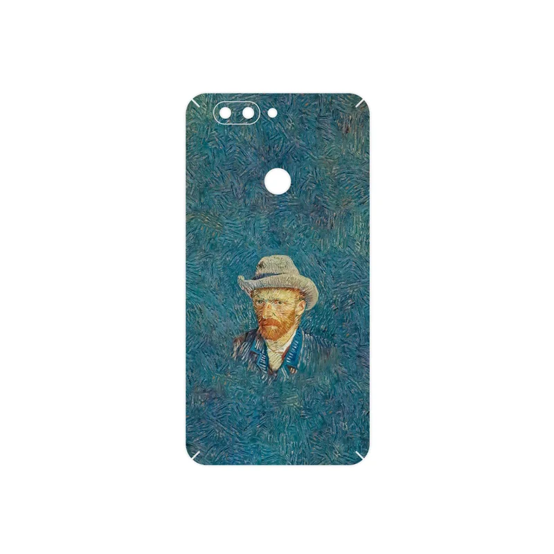 برچسب پوششی ماهوت مدل Self portrait with a gray felt hat مناسب برای گوشی موبایل الفون P8 Mini