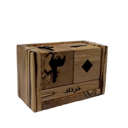 تقویم رومیزی مدل چوبی