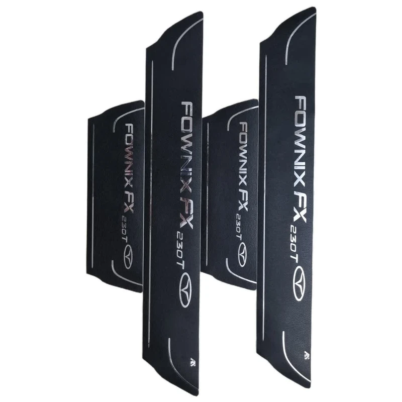 برچسب پارکابی خودرو امیران اسپرت طرح چرم کد 2025066 مناسب برای فونیکس FX 230T مجموعه 4 عددی