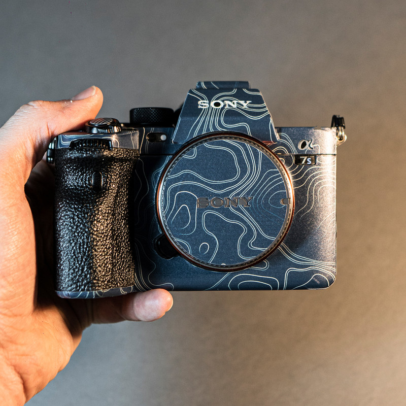 برچسب پوششی دوربین مدل توپوگرافی مناسب برای دوربین سونی Sony A6500
