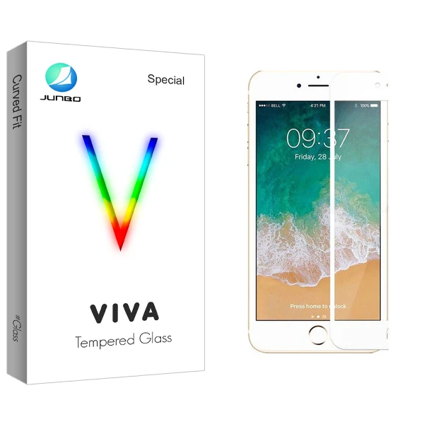 محافظ صفحه نمایش جانبو مدل Viva Glass مناسب برای گوشی موبایل اپل Iphone 7 PLUS