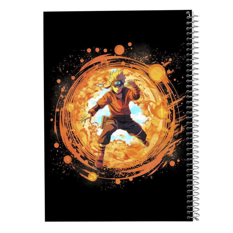 دفتر شطرنجی 50 برگ مدوپد مدل نارتو narto کد DF10650