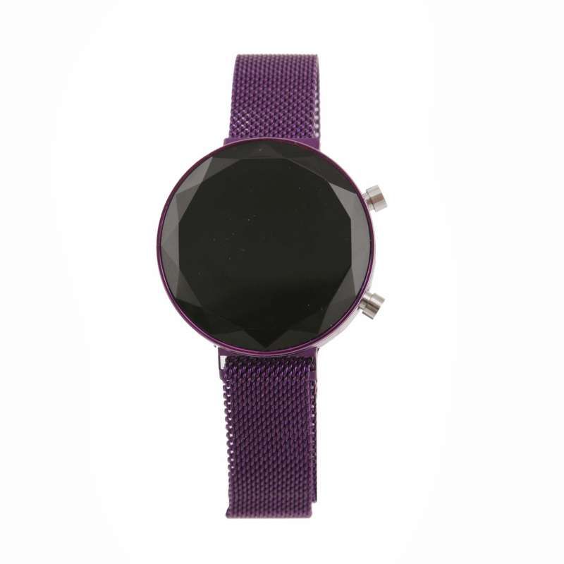 ساعت مچی دیجیتال زنانه مدل بند استیل حصیری اسپرت کد WHW_396 ساعت مچی دیجیتال زنانه مدل بند استیل حصیری اسپرت کد WHW_396