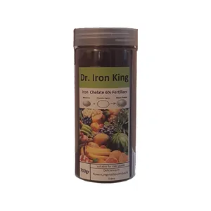 کود پودری  آهن کلات 6% دکتر آیرن کینگ مدل FULL01 وزن 700 گرم