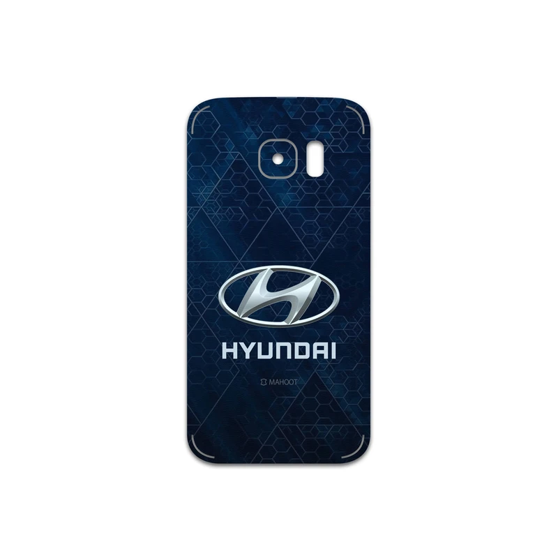 برچسب پوششی ماهوت مدل Hyundai مناسب برای گوشی موبایل سامسونگ Galaxy S7
