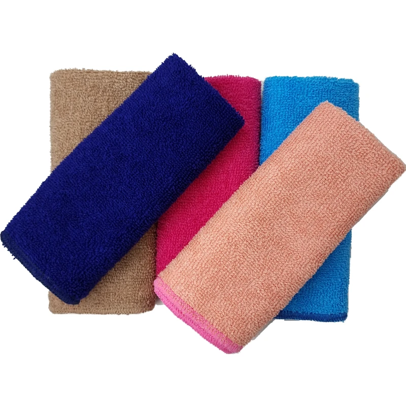 دستمال حوله ای پاکاریس مدل میکروفایبر اکو سایز 32*32 سانتی متر بسته 5 عددی