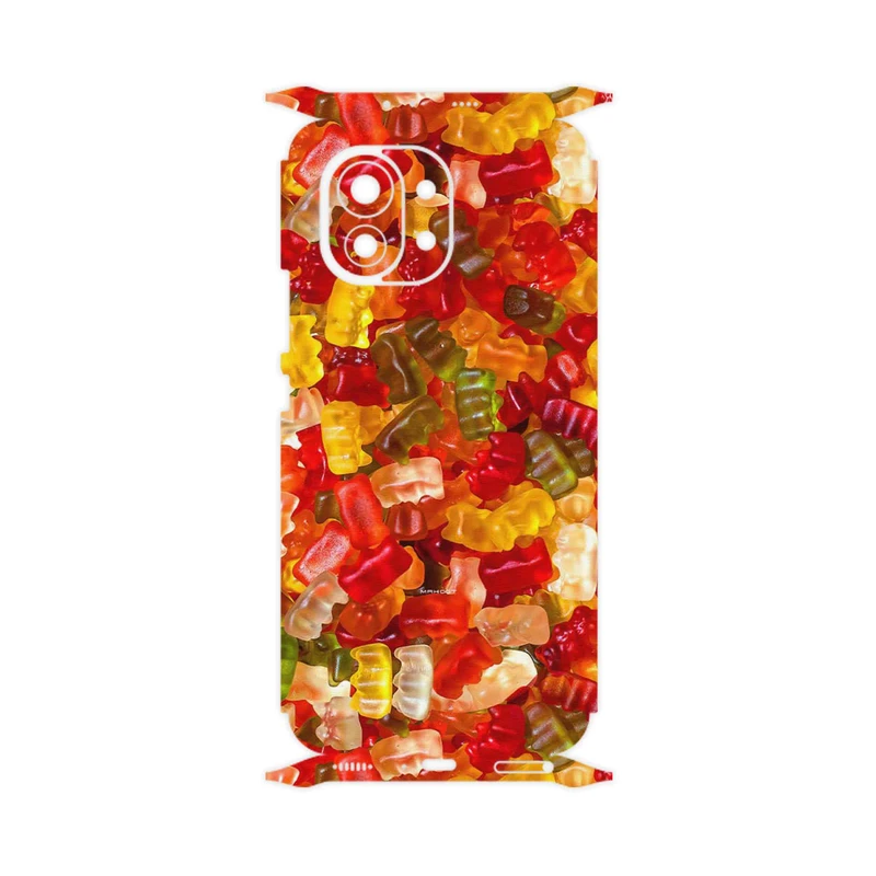 برچسب پوششی ماهوت مدل Gummi candy 1-FullSkin مناسب برای گوشی موبایل شیائومی Mi 11 5G