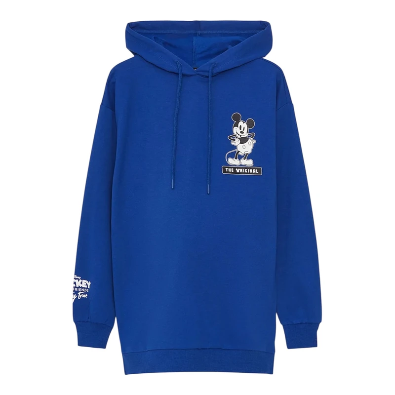 هودی زنانه ال سی وایکیکی مدل میکی آستر پلار