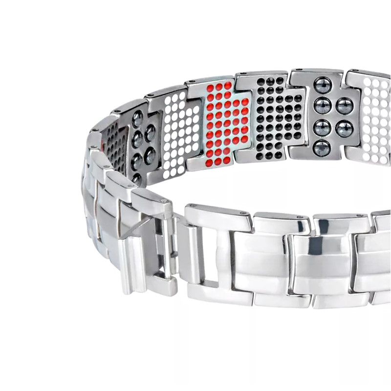 دستبند مغناطیسی مدل hematite کد a73 دستبند مغناطیسی مدل hematite کد a73
