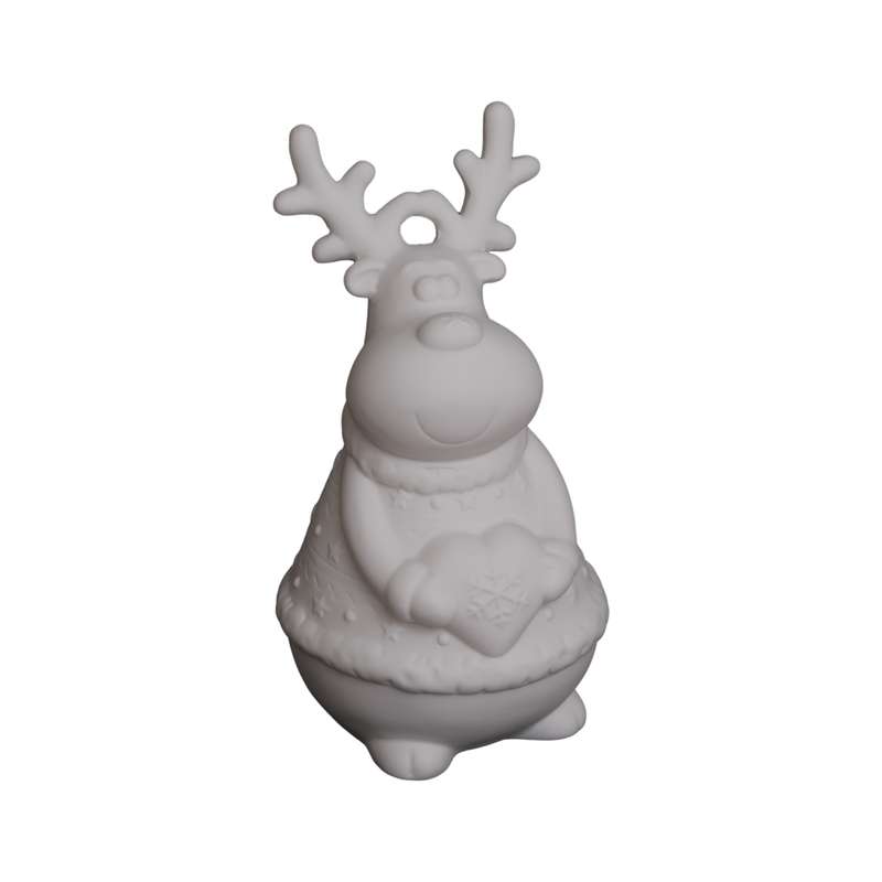 مجسمه طرح گوزن مدل چراغدار کد 001