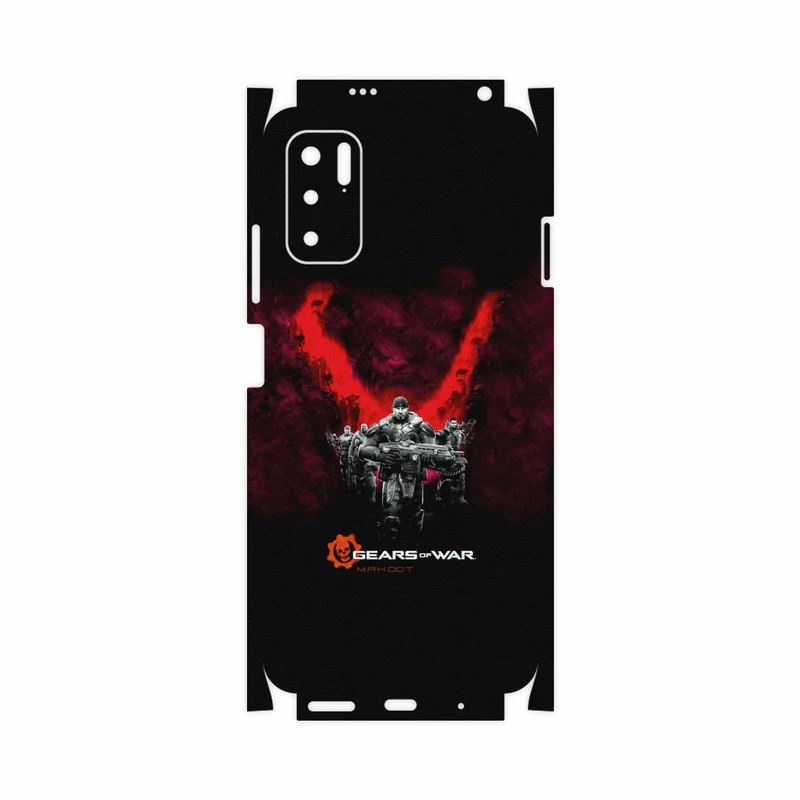 برچسب پوششی ماهوت مدل Gears-Of-War-Game-FullSkin مناسب برای گوشی موبایل شیائومی Redmi Note 10 5G