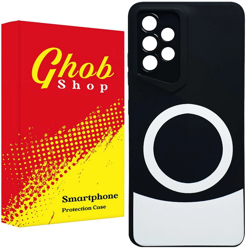 کاور قاب شاپ مدل مگ سیف طرح دو رنگ مناسب برای گوشی موبایل سامسونگ Galaxy A23 / A13 4G / A32 5G