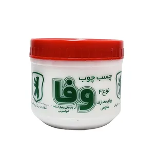 چسب چوب وفا مدل 600 وزن 500 گرم