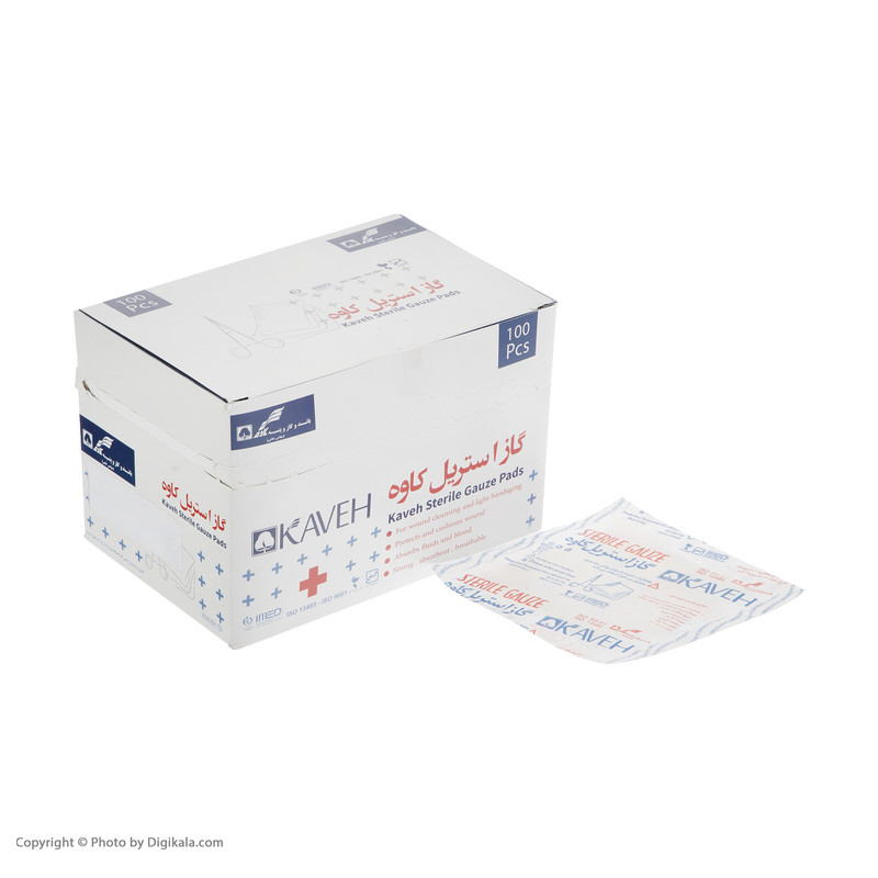 گاز استریل کاوه مدل AM10 بسته 100 عددی