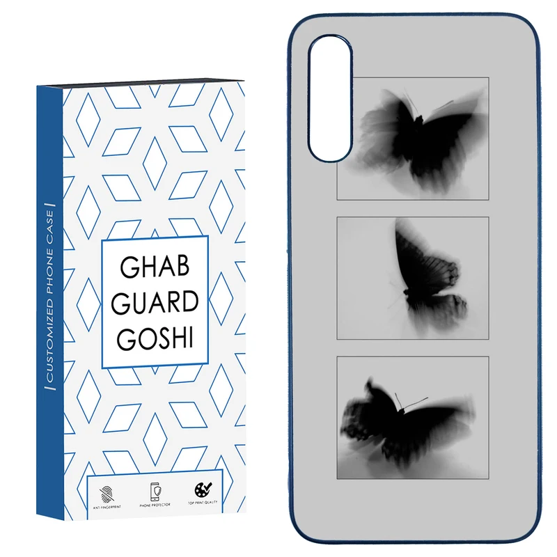 کاور قاب گارد گوشی طرح پروانه کد TPU-178 مناسب برای گوشی موبایل سامسونگ  Galaxy A50 / A50s / A30s
