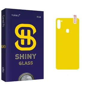 Atouchbo Shiny Glass Back Protector For Samsung Galaxy M11