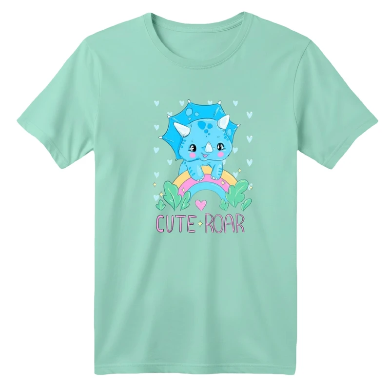 تی شرت آستین کوتاه بچگانه مدل دایناسور کد 2