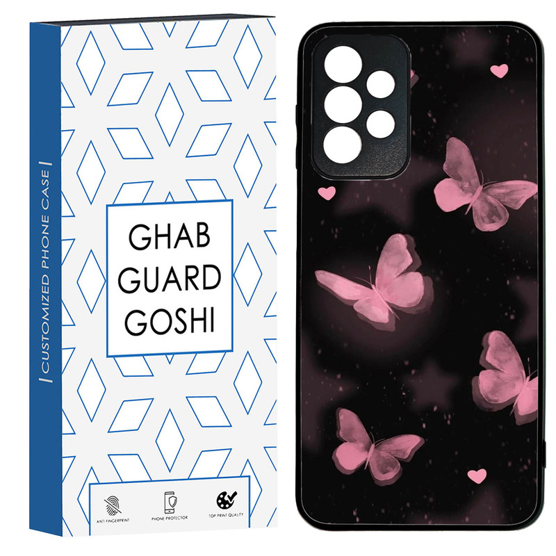 کاور قاب گارد گوشی طرح پروانه کد TPU-182 مناسب برای گوشی موبایل سامسونگ Galaxy A23