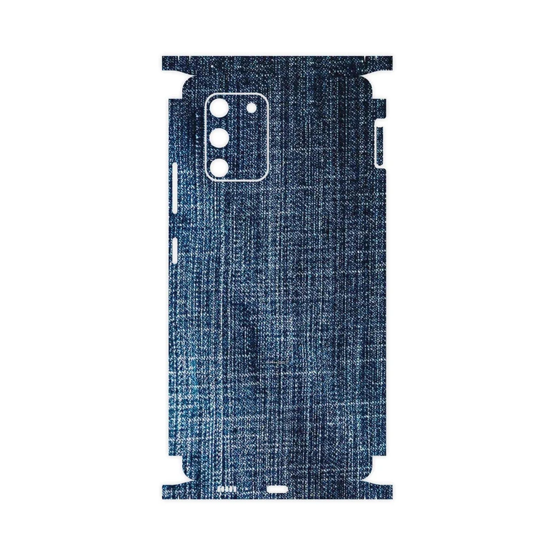 برچسب پوششی ماهوت مدل Fabric Texture 3-FullSkin مناسب برای گوشی موبایل سامسونگ Galaxy S10 Lite