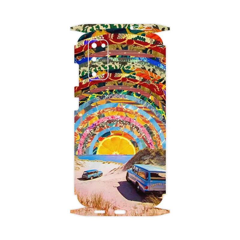 برچسب پوششی ماهوت مدل Collage of Orange Sky-FullSkin مناسب برای گوشی موبایل سامسونگ Galaxy S20
