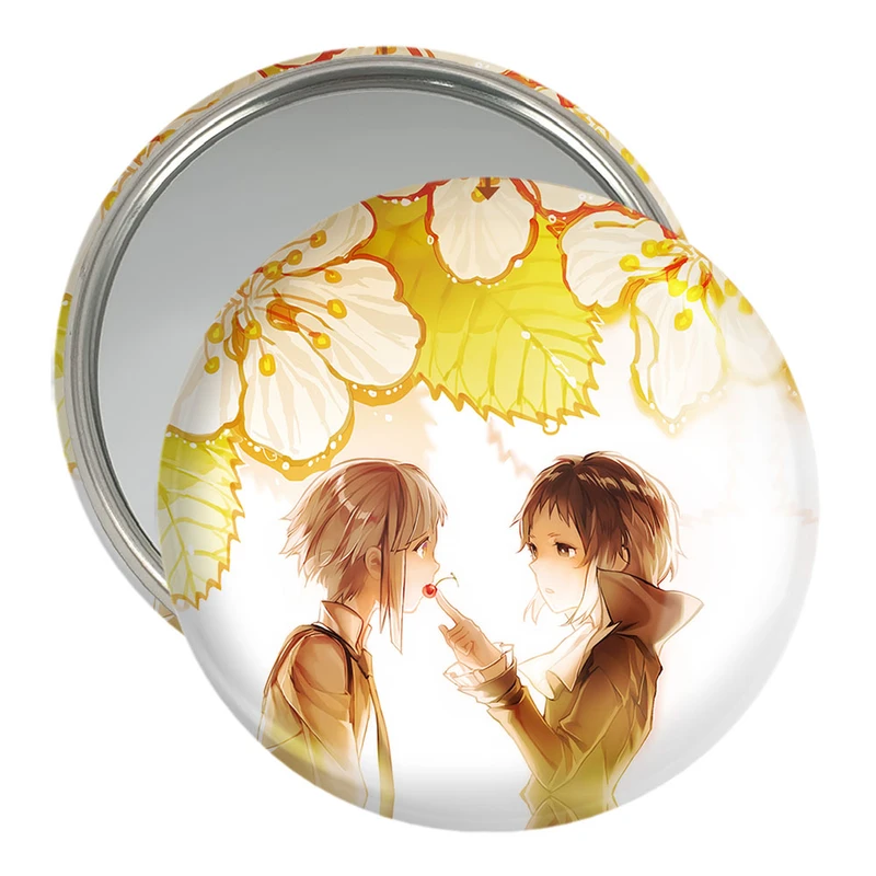 آینه جیبی خندالو مدل انیمه سگ های ولگرد بانگو  کد 11765