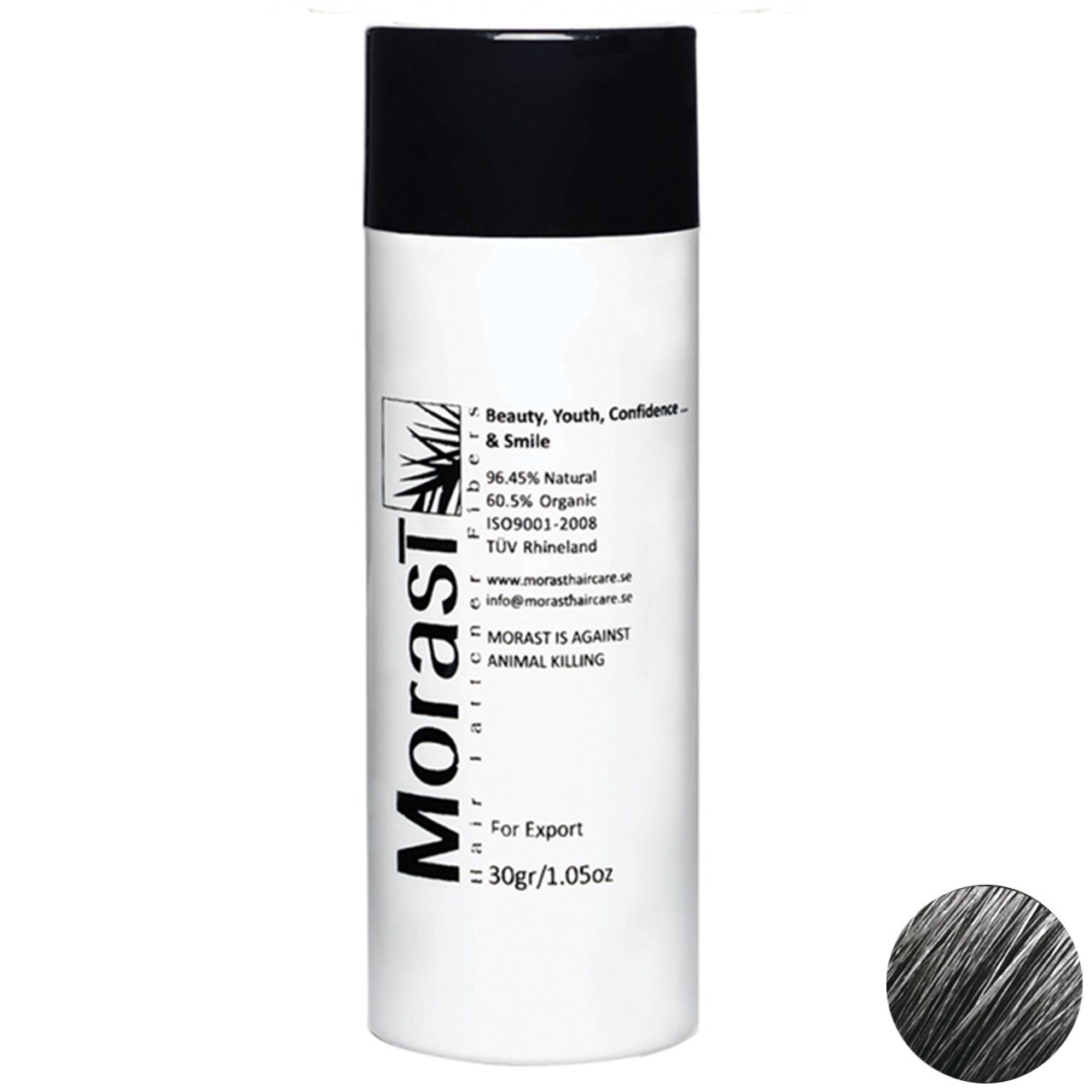 پودر پرپشت کننده موی مورست مدل Gray مقدار 30 گرم