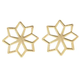 گوشواره طلا 18 عیار رزا مدل EG133