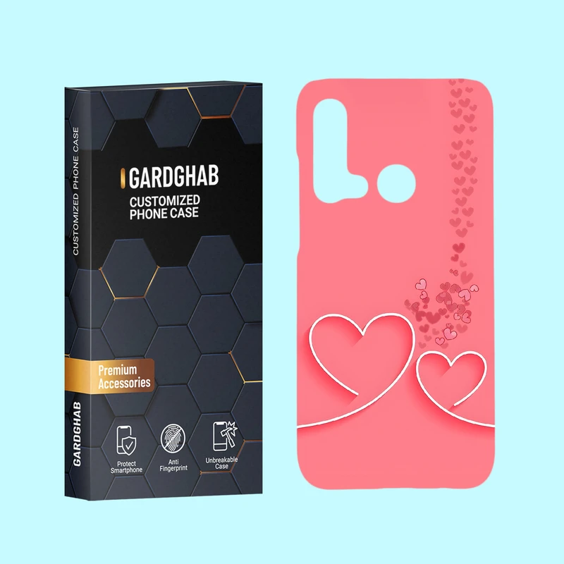 کاور گارد قاب علوی مدل عاشقانه مناسب برای گوشی موبایل هوآوی Nova 5i